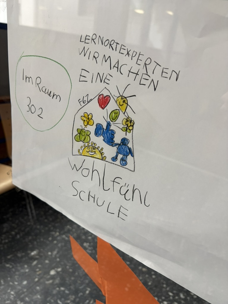 Kinderentwurf für eine Wohlfühlschule